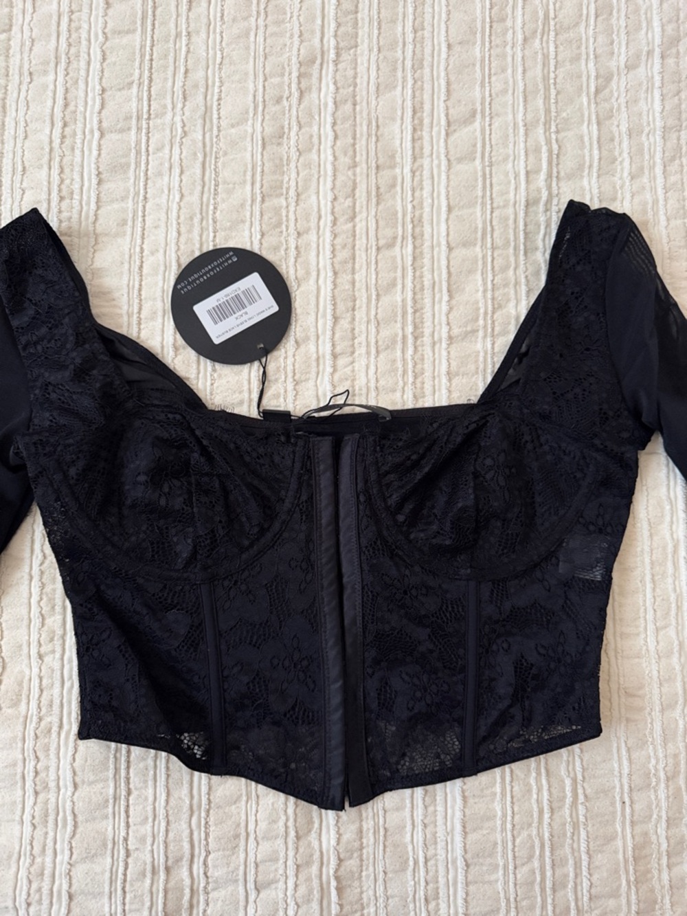 White Fox Long Sleeve Top